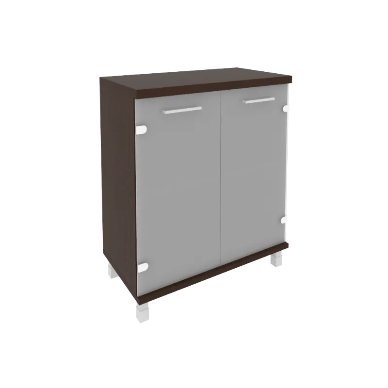 Шкаф низкий широкий First KST-3.2 (венге Цаво)